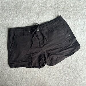 Brown Linen Gap Shorts - size 0